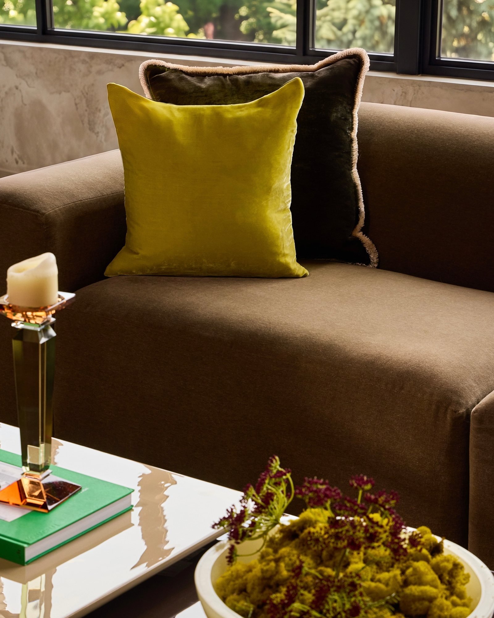 A considered furniture setting at ABC Carpet & Home